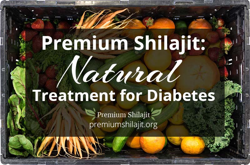 Treat diabetes naturally with shilajit.