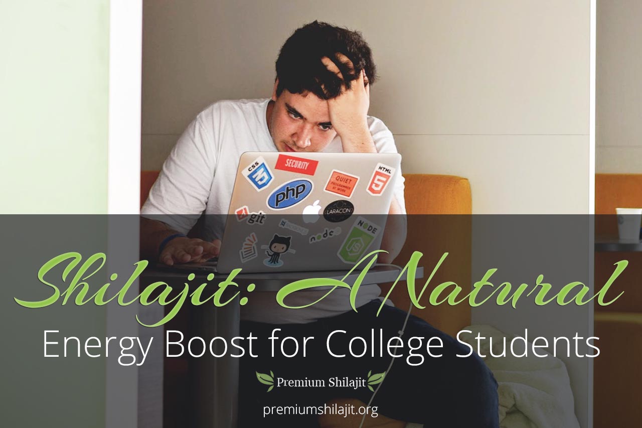 Shilajit - the energy boost college students need